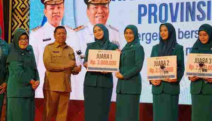 TP PKK Kabupaten Pelalawan Diganjar Juara Pertama di HKG PKK Ke-53 Provinsi Riau