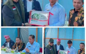 Bupati Pelalawan Bersama Gubri Abdul Wahid Dampingi Menteri LHK Tinjau Restorasi TNTN
