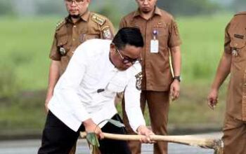 Pimpin Penanaman Pohon Aren, Bupati Zukri: Ini Investasi Jangka Panjang untuk Masa Depan Pelalawan