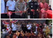 Sinergi Pemkab dan Polri, Jembatan Merah Putih Presisi Resmi Dibuka untuk Masyarakat Desa Rangsang